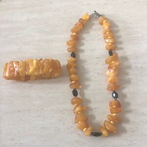 Bracelet and necklace